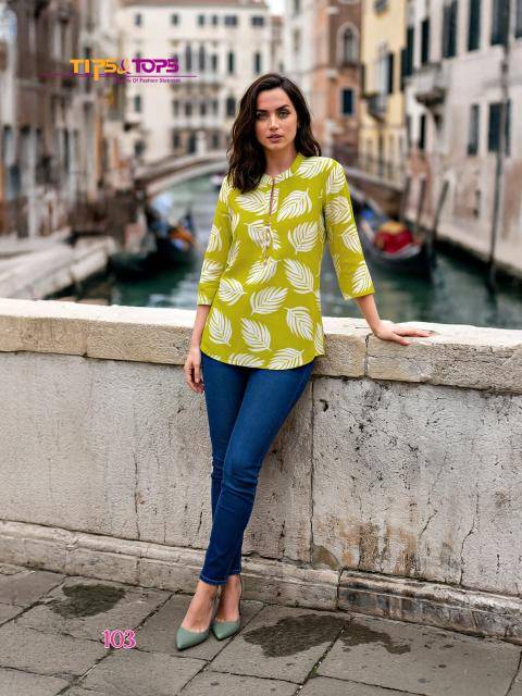 Tips & tops baby vol 8 Ladies kurti manufacturer in Gujarat